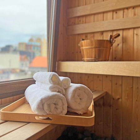 Astrid Sauna Appartement แอนต์เวิร์ป ภายนอก รูปภาพ
